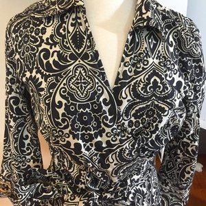 Ann Taylor Wrap Around blouse 14